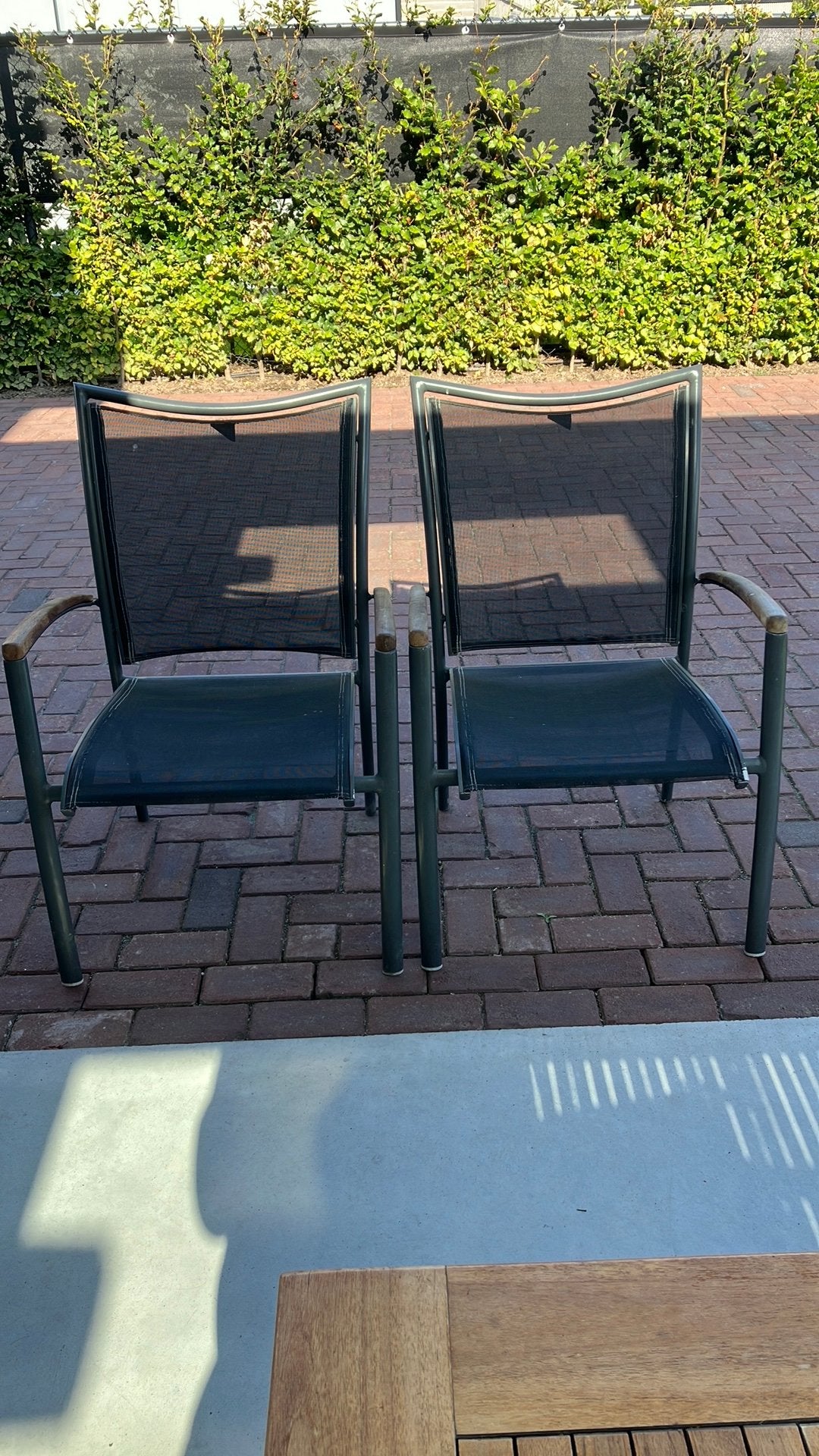 Tuinstoelen, Tuin en Terras, Ophalen, Gebruikt, Aluminium, Stapelbaar