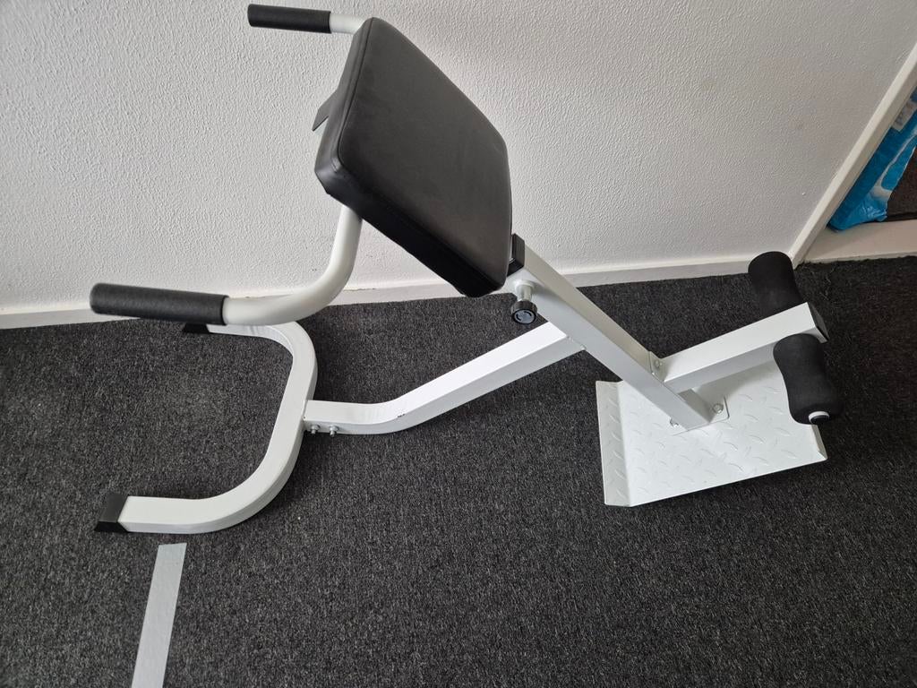 Rugtrainer / Hyperextensie bank, Sport en Fitness, Ophalen, Zo goed als nieuw, Fitnessbank