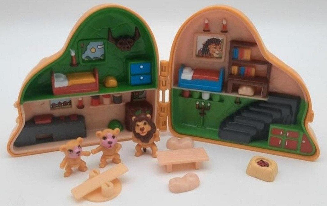 Vintage Bootleg KO "Polly Pocket" Lion / Leeuw, Ophalen of Verzenden, Gebruikt