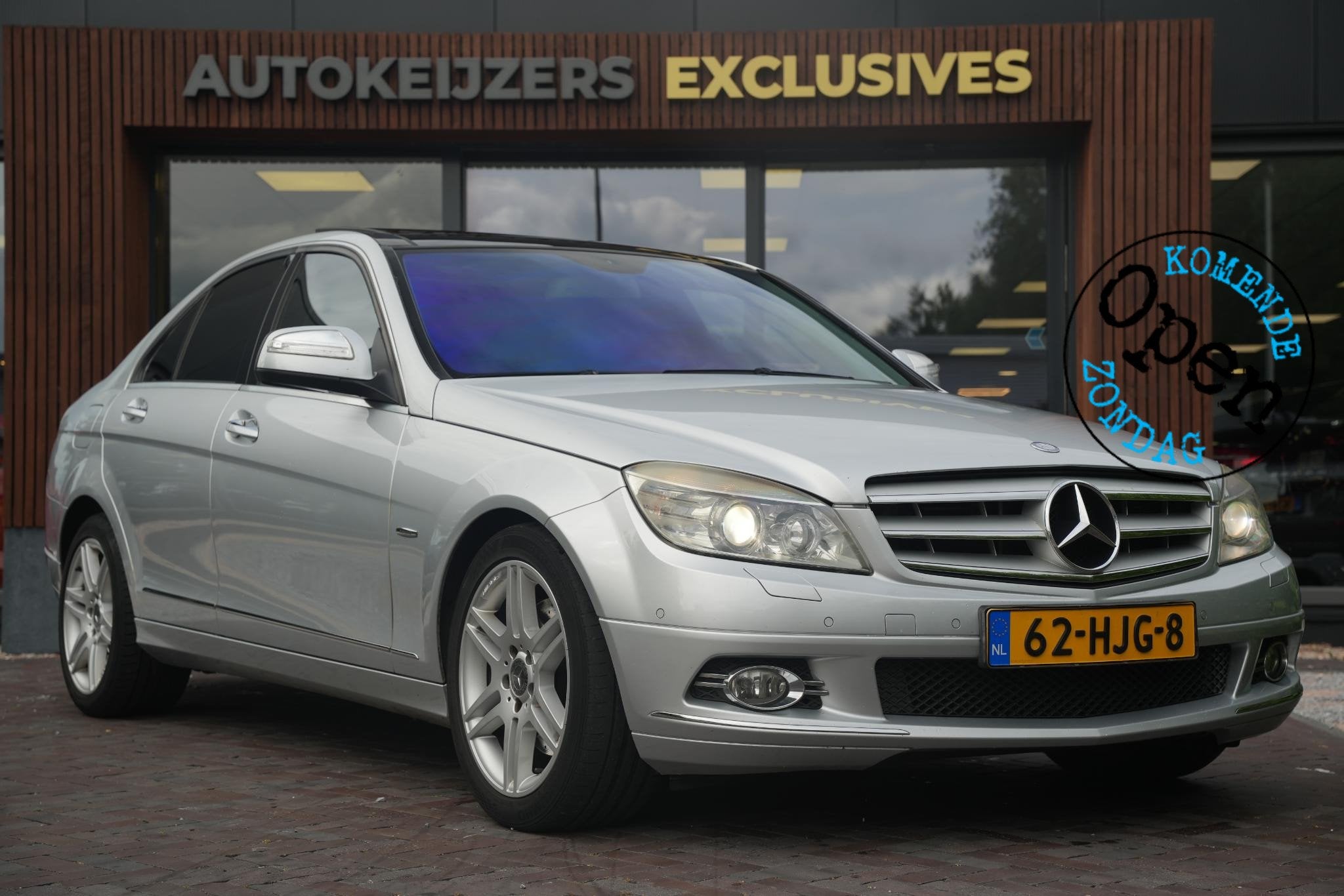Mercedes-Benz C-klasse 350 Avantgarde Panoramadak Harman/Kar, Auto's, Automaat, Sedan, Euro 4, 750 kg