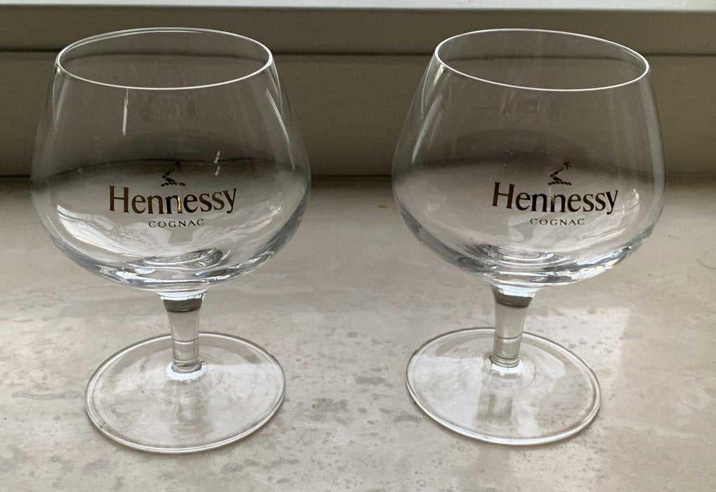 Hennessy cognac glazen, Verzamelen, Ophalen, Zo goed als nieuw, Borrel- of Shotglas
