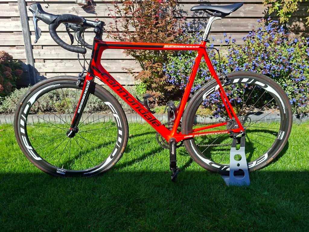 Cannondale Supersix Evo racefiets - Dura-Ace - Framemaat 60, Fietsen en Brommers, Fietsen | Racefietsen, Gebruikt, Heren, Overige merken
