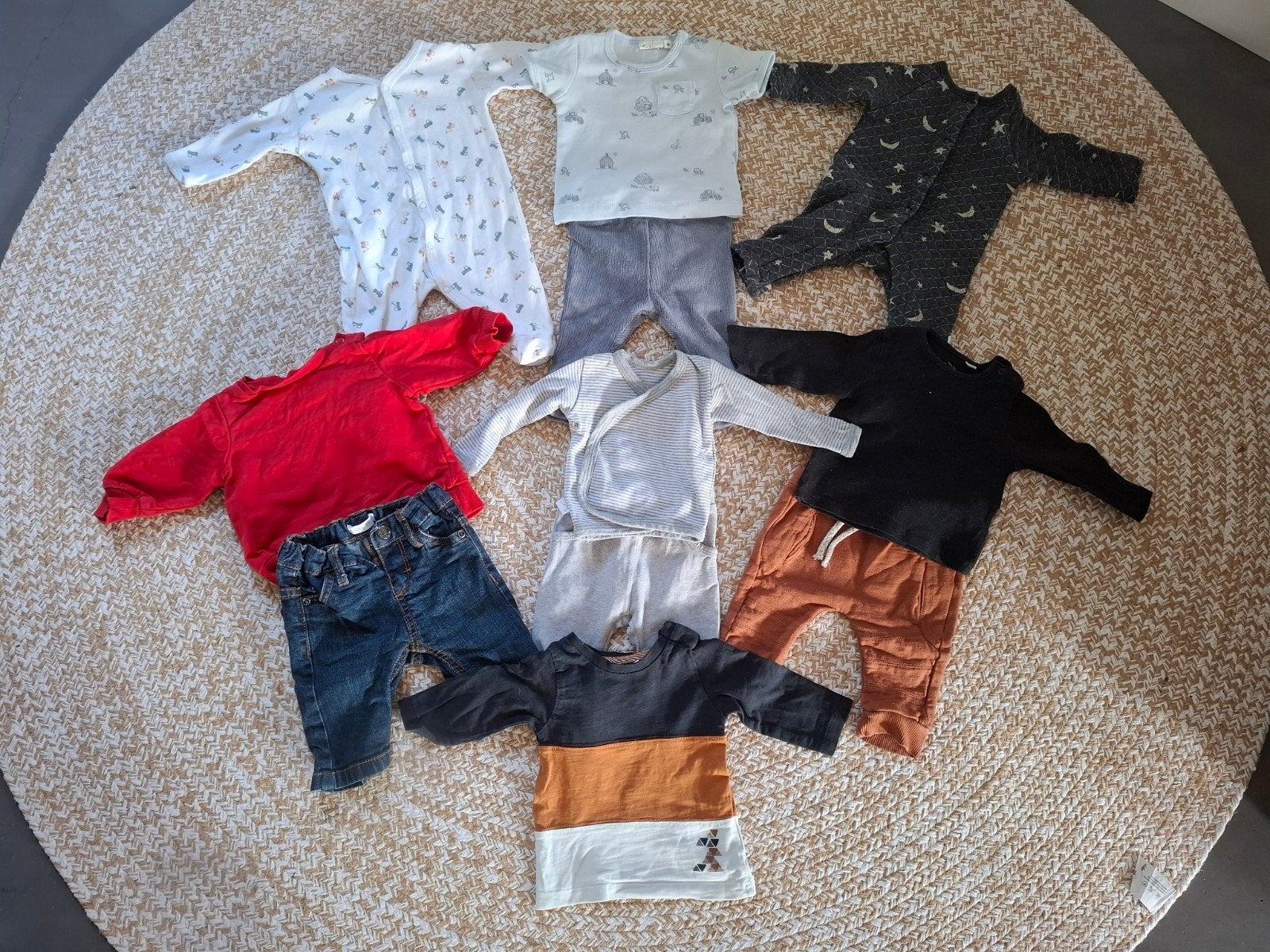 Babykleding Jongen Maat 50/56 - Setjes & Boxpakjes, Ophalen of Verzenden, Zo goed als nieuw, Prénatal, Hema, Zeeman, Jongetje