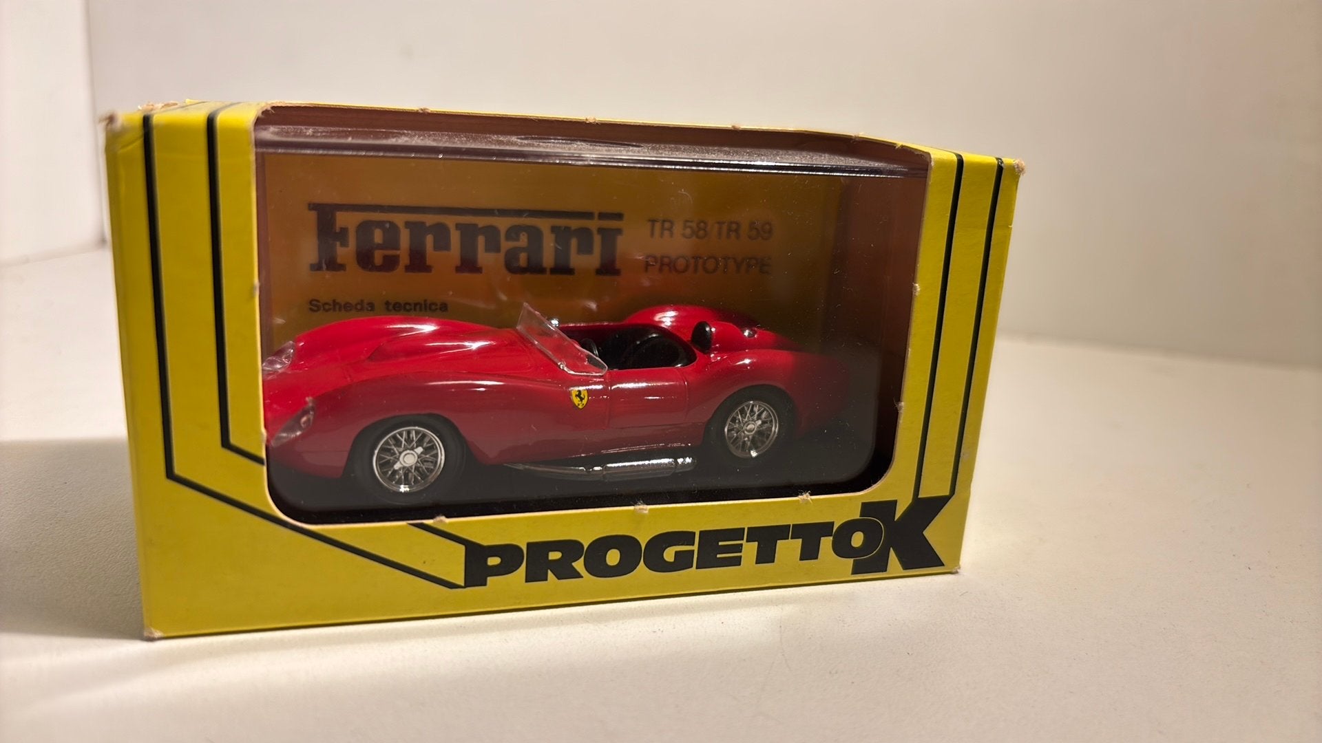 Ferrari tr58 /tr59 prototype progetto 1.43, Hobby en Vrije tijd, Overige merken, Auto, Ophalen of Verzenden, A