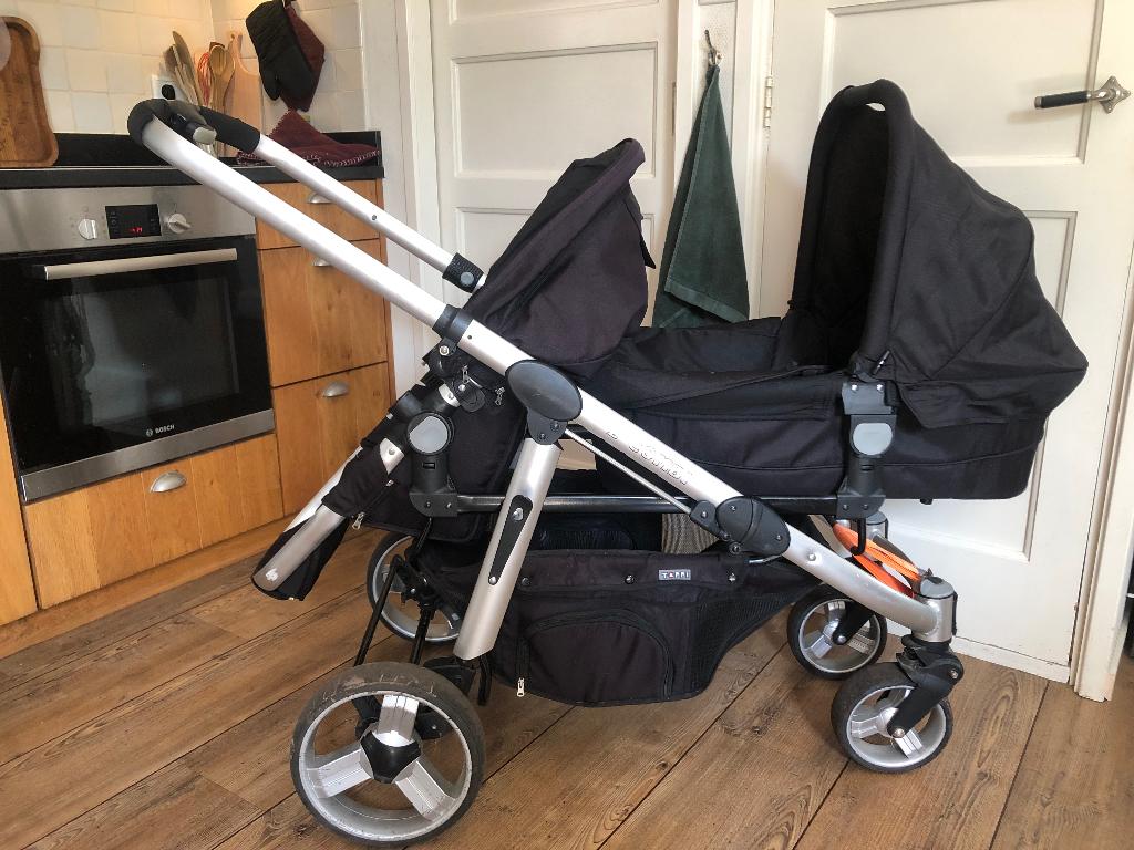Duowagen Toppi - Topmark. Kinderwagen voor twee kids, Gebruikt, Duowagen, Combiwagen, Ophalen