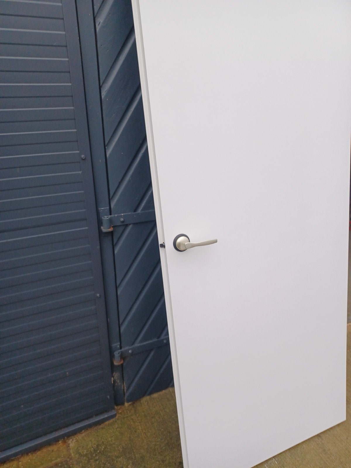 mooie witte opdekdeur, Ophalen, Binnendeur, 200 tot 215 cm