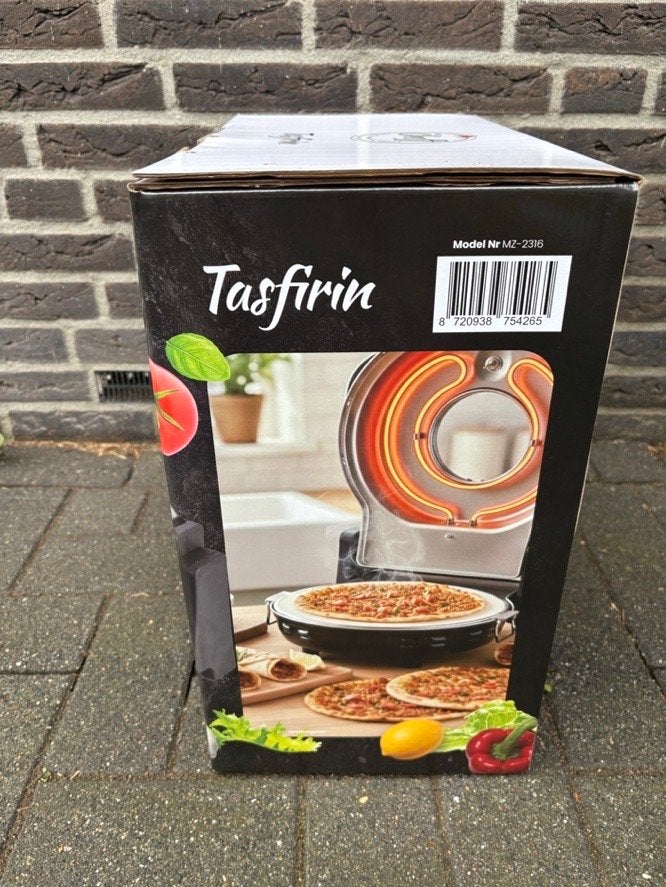 Pro Cheff MZ-2316 Pizzaoven 400C – 30 cm – Nieuw, Minder dan 45 cm, Overige merken, Hete lucht, Pizzaoven