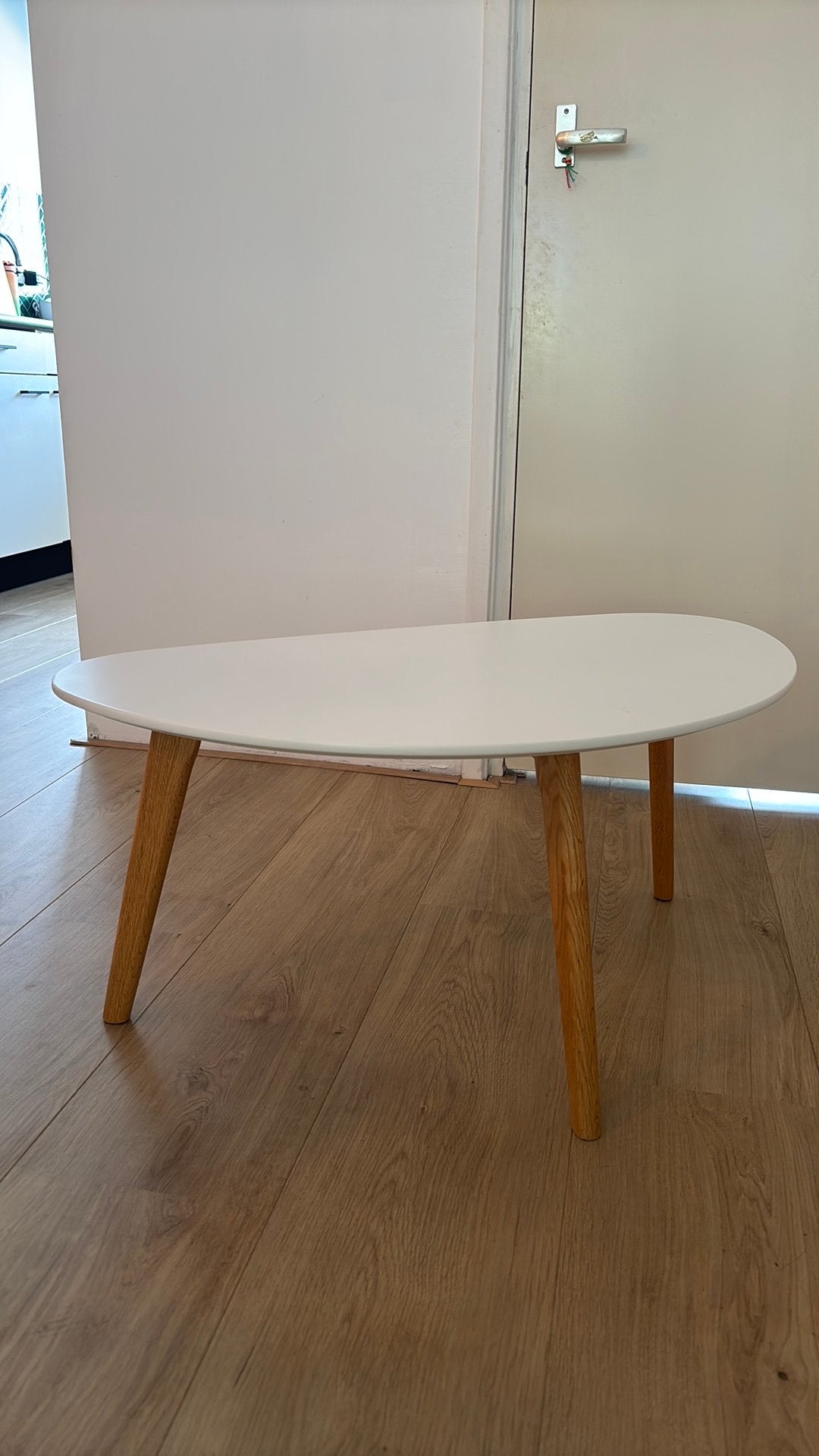 Salontafel, Huis en Inrichting, Tafels | Salontafels, Ophalen, 50 tot 100 cm, 50 tot 100 cm, Zo goed als nieuw