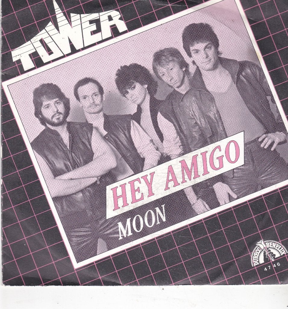 7" Single Tower - Hey Amigo, Cd's en Dvd's, Vinyl Singles, Ophalen of Verzenden, Gebruikt, 7 inch, Pop