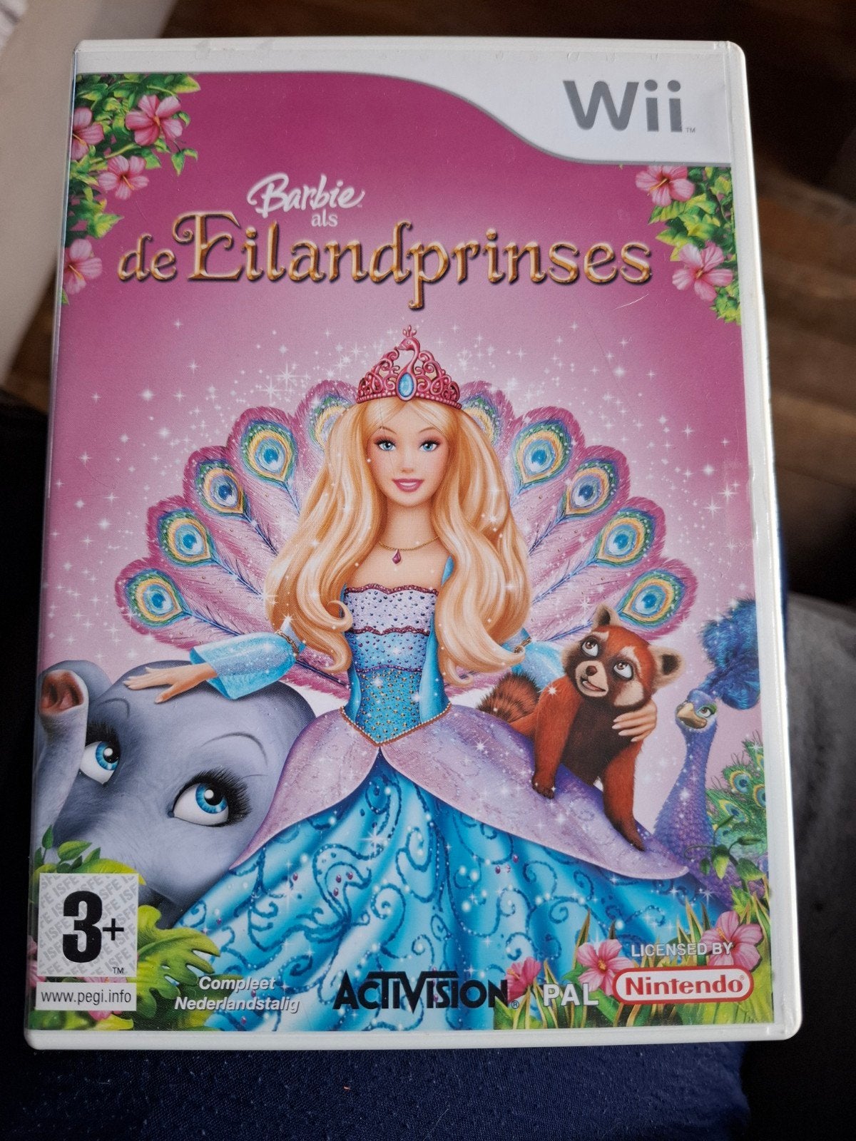 Barbie als de Eilandprinses - Wii (Zo goed als nieuw), Avontuur en Actie, 1 speler, Ophalen of Verzenden, Zo goed als nieuw