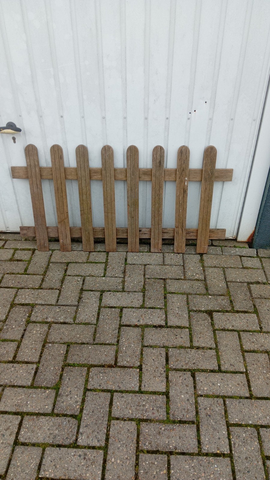 Hardhouten hekje 115x60cm - Nieuw, ongebruikt, Ophalen, Nieuw, Hout, Tuinhek