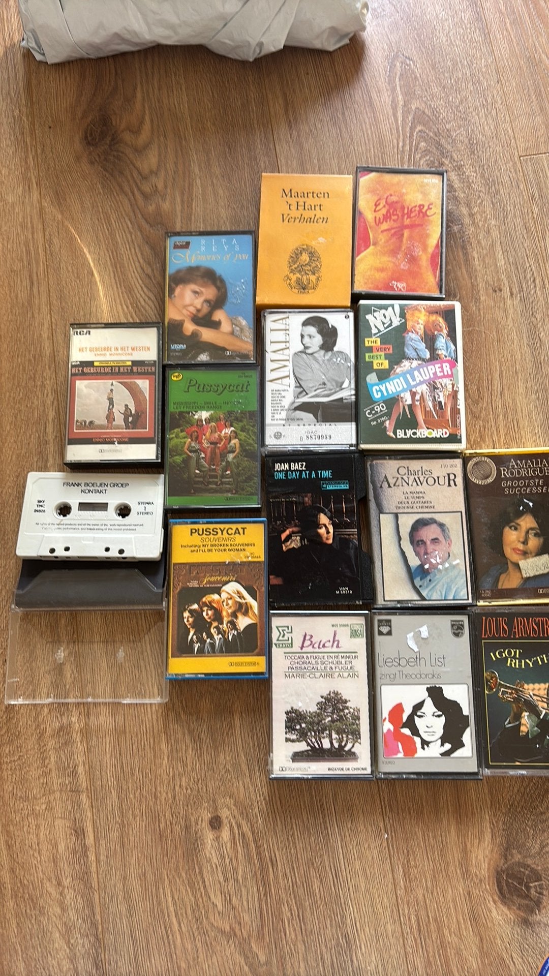 Frank Boeijen Kontakt, Pussycat, Clapton etc, Ophalen of Verzenden, Zo goed als nieuw, Pop, 2 t/m 25 bandjes