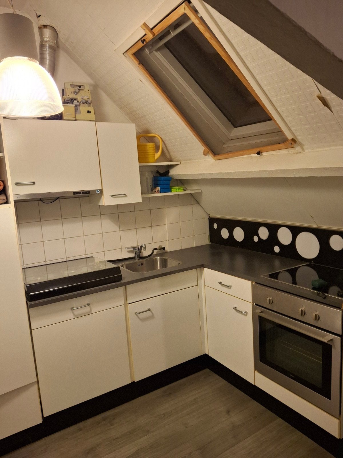 Gratis Keuken met ATAG Inbouwapparatuur, Huis en Inrichting, Ophalen, Gebruikt, Wit, Hoekkeuken
