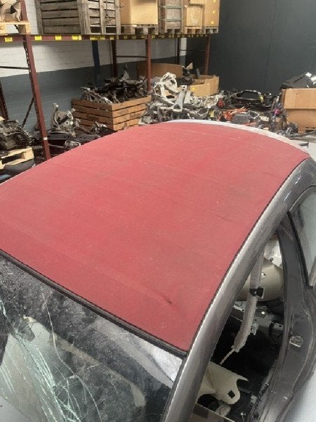 Softtop Cabriodak rood Fiat 500C (312) (2013-12/..), FCA Germany GmbH, Gebruikt, IPC D1-09 Bahnhofsplatz, Rüsselsheim am Main 65423, , Duitsland