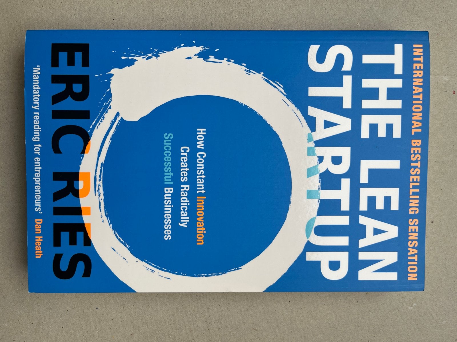 The Lean Startup - Eric Ries (Engels), Boeken, Ophalen of Verzenden, Zo goed als nieuw, Wereld overig