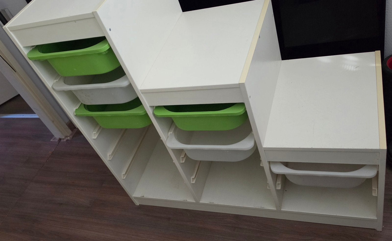 trofast kast ikea, Ophalen, Gebruikt