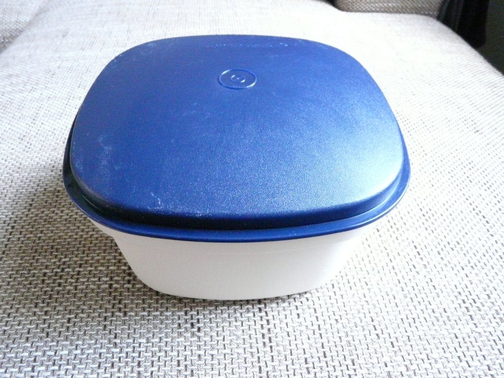 Tupperware Serveerwonder, Gebruikt, Blauw, Ophalen of Verzenden, Overige typen