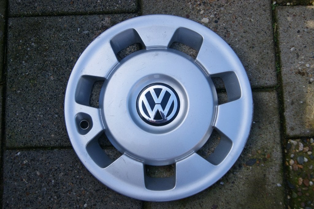 1 losse originele wieldop Volkswagen Passat 14 inch (Model 2, Auto diversen, Wieldoppen, Ophalen of Verzenden, Gebruikt