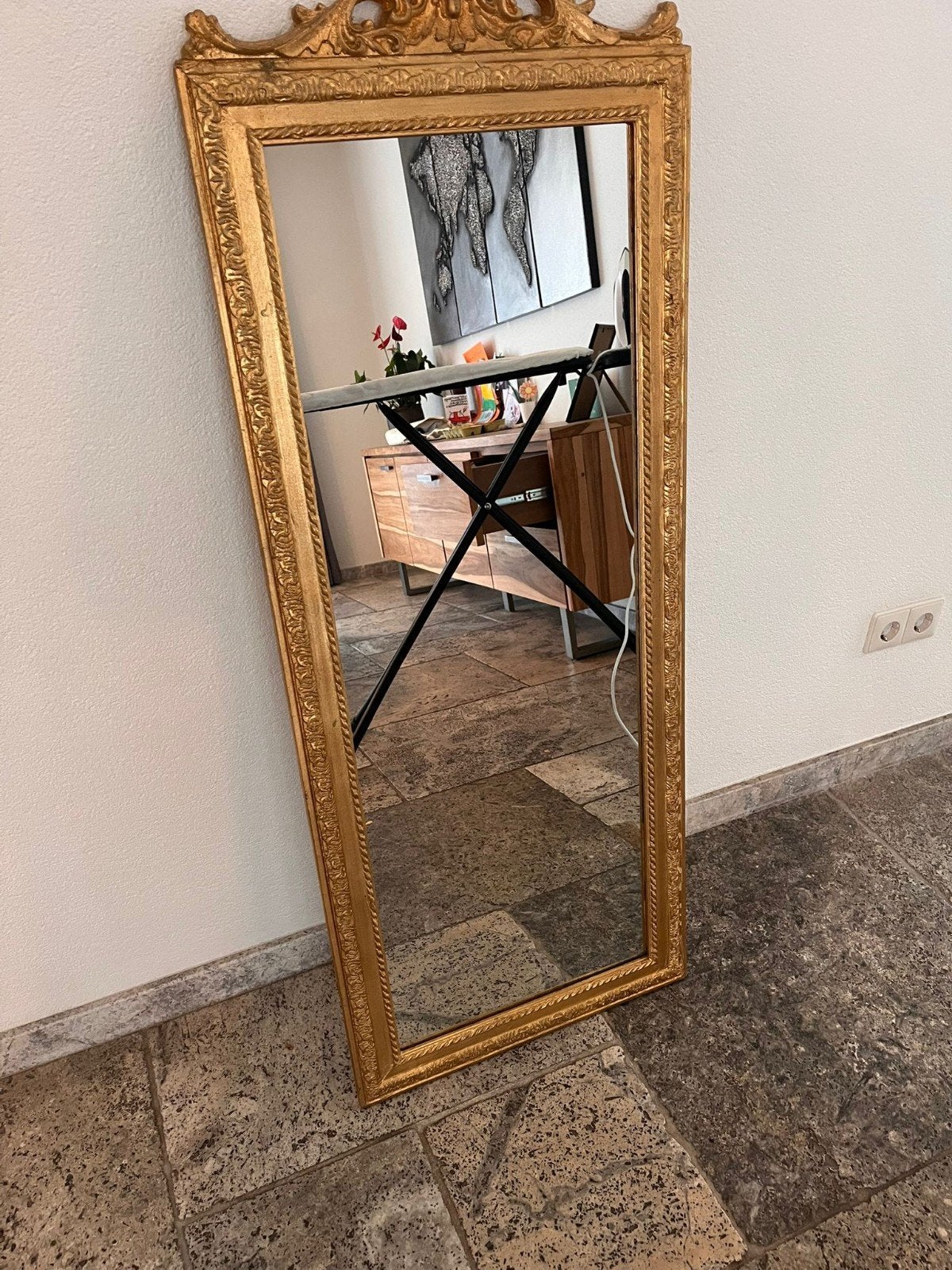 barok spiegel., Huis en Inrichting, Ophalen, Rechthoekig, 50 tot 75 cm, 100 tot 150 cm