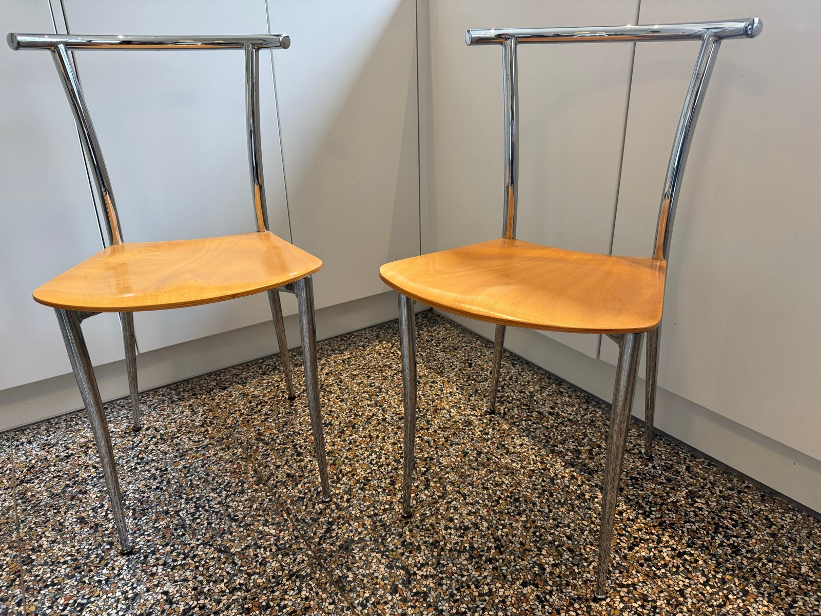 Italiaanse Segis Design Stoelen - Vintage, Ophalen, Gebruikt, Twee, Overige kleuren