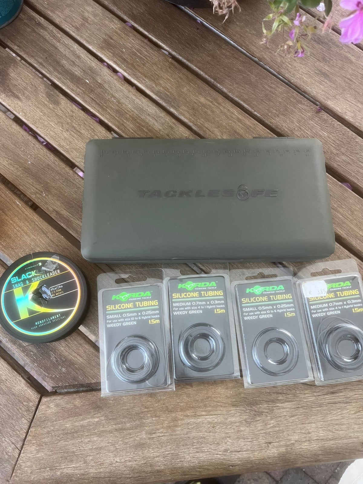 Korda tacklesafe + klein materiaal, Watersport en Boten, Hengelsport | Karpervissen, Ophalen, Zo goed als nieuw, Overige typen