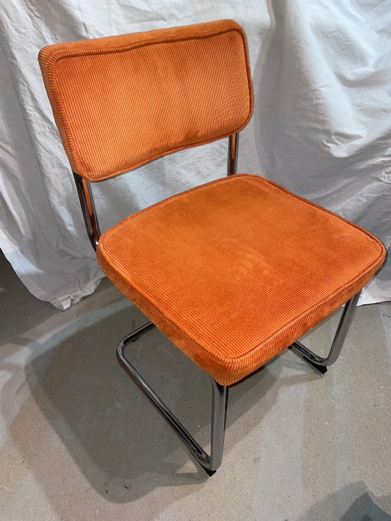 Stoel design, Metaal, Gebruikt, Ophalen of Verzenden, Eén