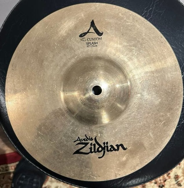 Zildjian A custom 10 inch splash, Muziek en Instrumenten, Overige merken, Zildjian, Ophalen of Verzenden, Zo goed als nieuw