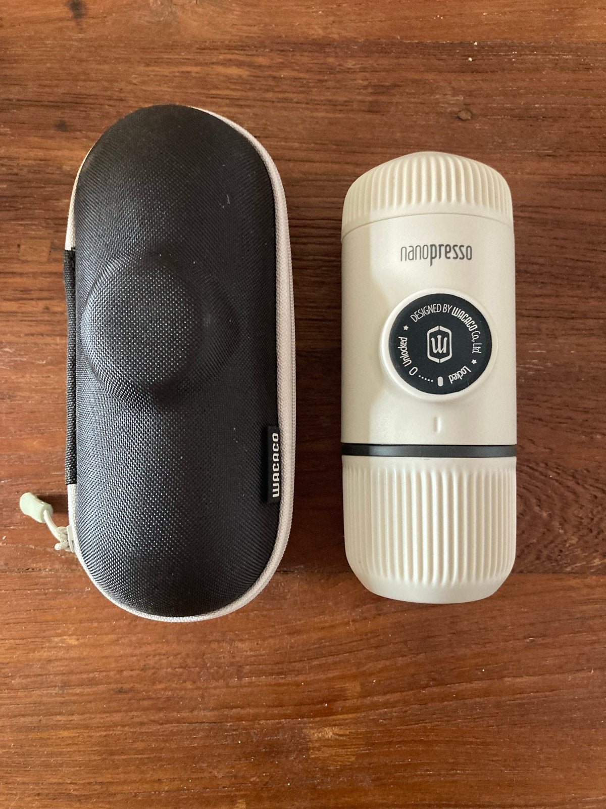 Wacaco Nanopresso Draagbare Espressomachine met Hoes, Witgoed en Apparatuur, Koffiezetapparaten, Espresso apparaat, Gemalen koffie