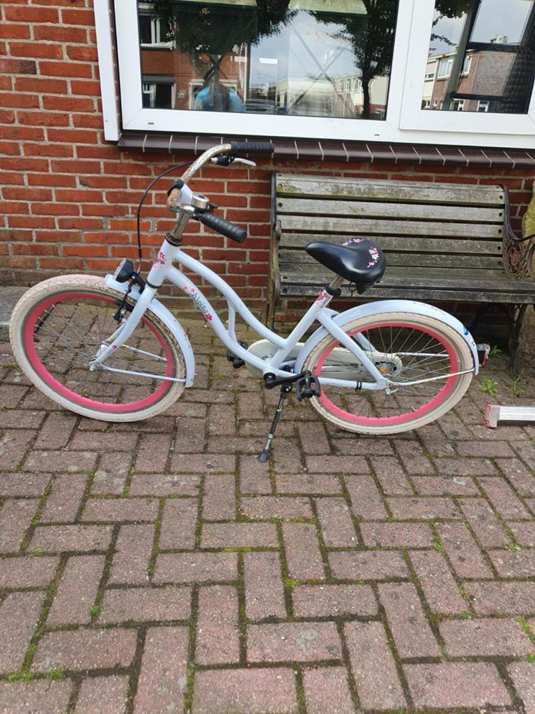 Meisjes fiets kinderfiets 22inch, Fietsen en Brommers, Fietsen | Meisjes, Ophalen of Verzenden, Gebruikt, 22 inch