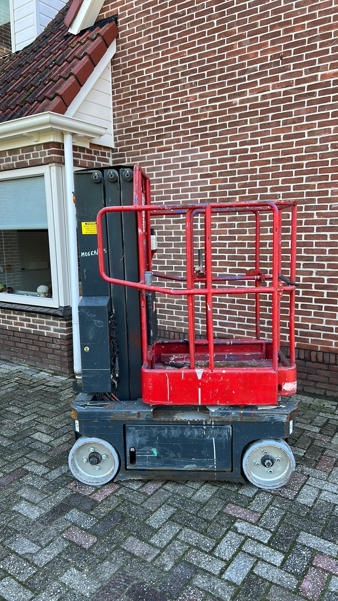 Atn piaf 660rc hoogwerker, Ophalen