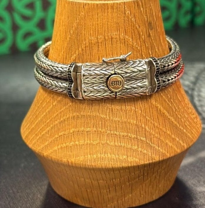 BUDDHA TO BUDDHA ARMBAND TYPE 840 E ELLEN DOUBLE XS €399,95, Sieraden, Tassen en Uiterlijk, Armbanden, Ophalen of Verzenden, Nieuw