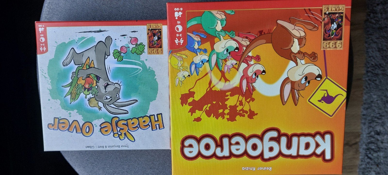 Kangoeroe & Haasje Over bordspellen, Een of twee spelers, Ophalen, Nieuw, 999 Games