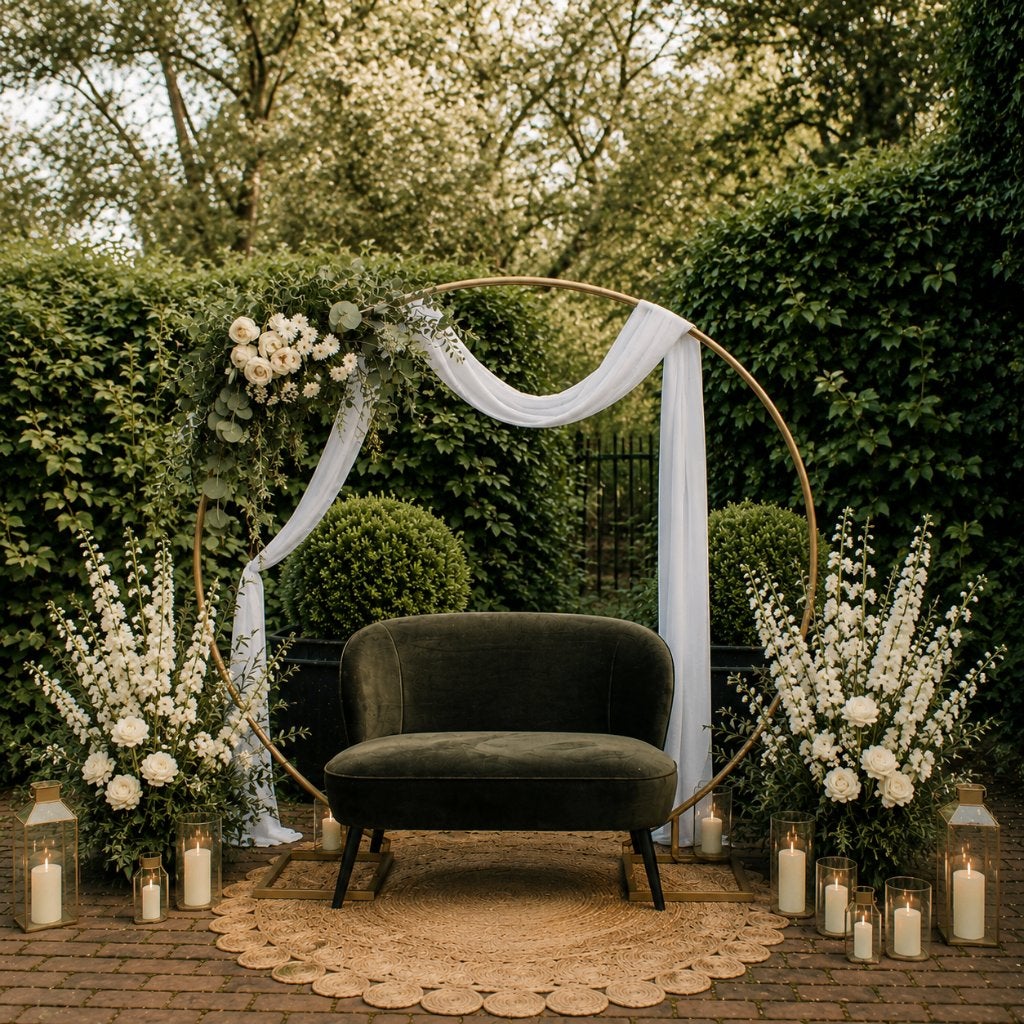 backdrop boog TE HUUR, Ophalen, Nieuw, Versiering, Overige