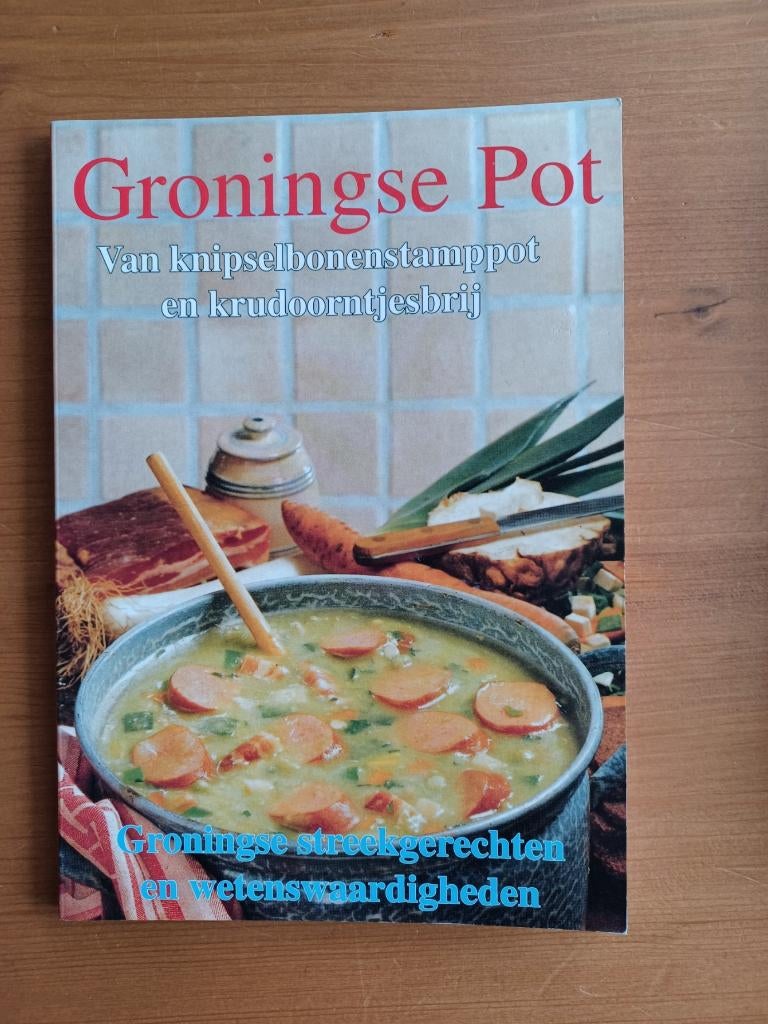 Groningse Pot - van knipselbonenstamppot en krudoorntjesbrij, Gelezen, Ophalen of Verzenden, Groningen, J. van Lamoen e.a.