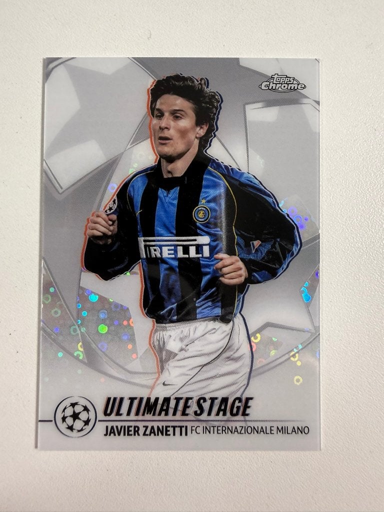 Javier Zanetti Ultimate Stage Club Competitions 2025-26, Ophalen of Verzenden, Nieuw, Buitenlandse clubs, Poster, Plaatje of Sticker
