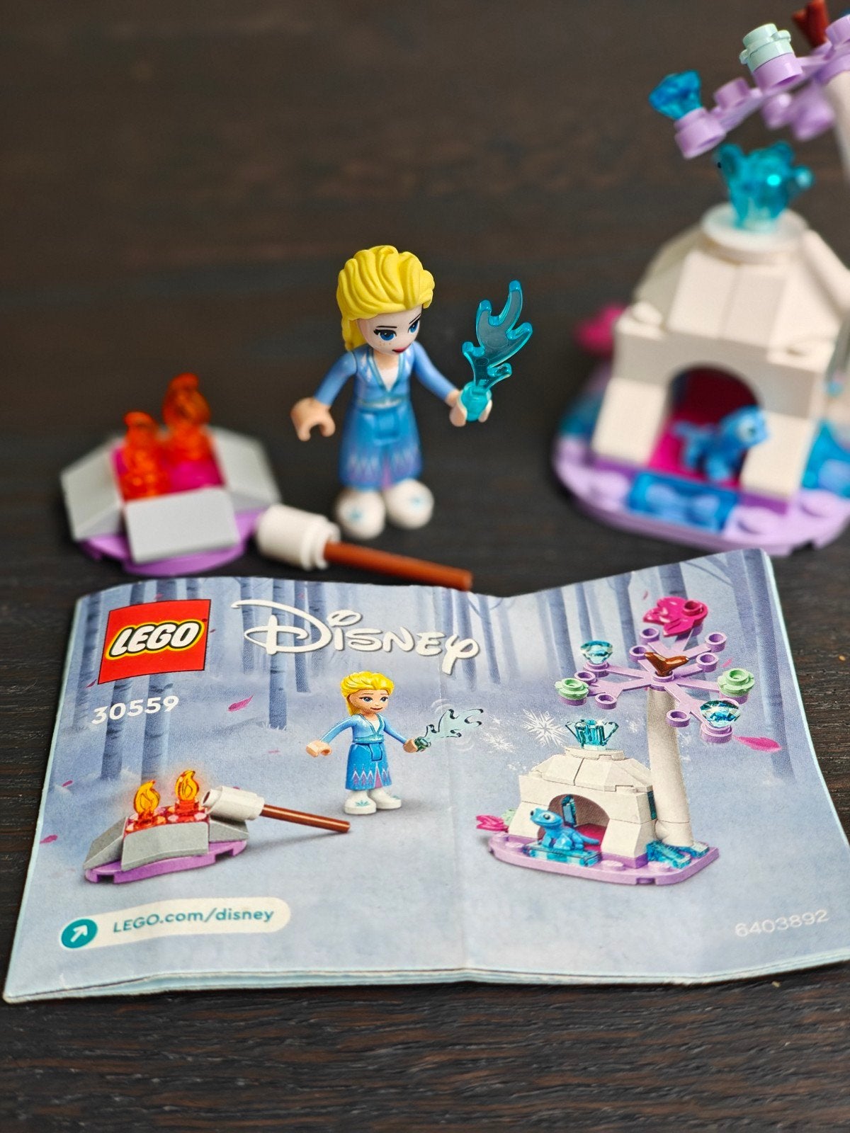 LEGO Disney Frozen Elsa's Winterpret (30559) - Complete set, Compleet, Lego, Ophalen of Verzenden, Zo goed als nieuw