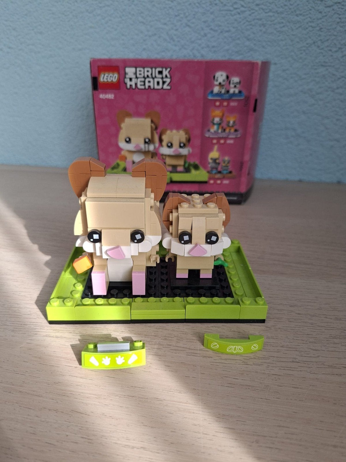 LEGO BrickHeadz Hamsters 40482, BrickHeadz, Lego, Ophalen of Verzenden, Zo goed als nieuw
