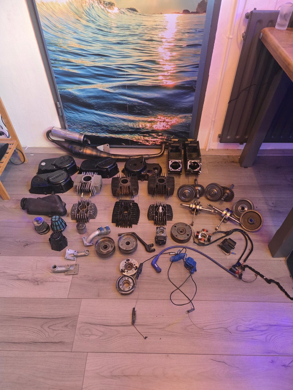 Tomos motorblokonderdelen., Ophalen, Gebruikt, Carburateur, Tomos