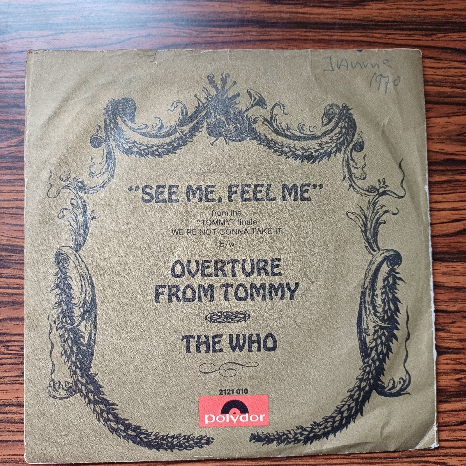 The Who- ouverture from Tommy, Ophalen of Verzenden, Gebruikt, Pop