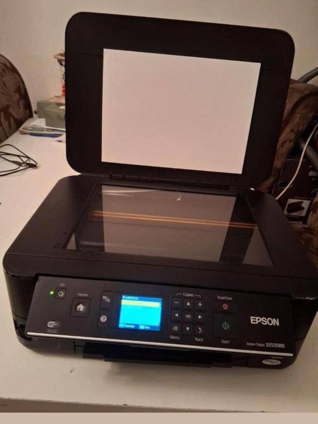 Te koop! Epson Stylus printer en scanner.SX535WD., Ophalen, Zo goed als nieuw