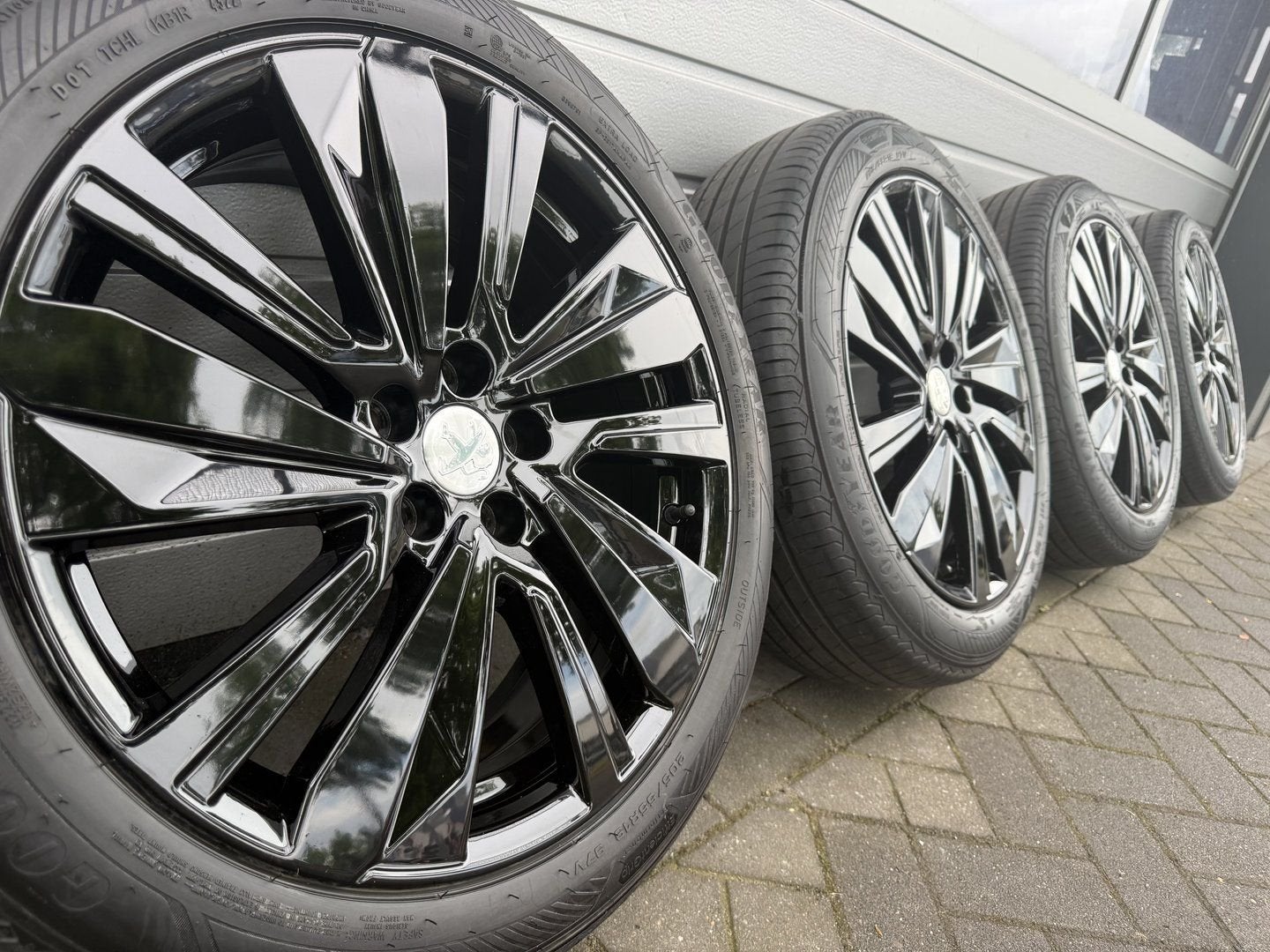 19 inch Peugeot 3008 5008 4008 velgen Goodyear zomerbanden, 19 inch, Gebruikt, -, -