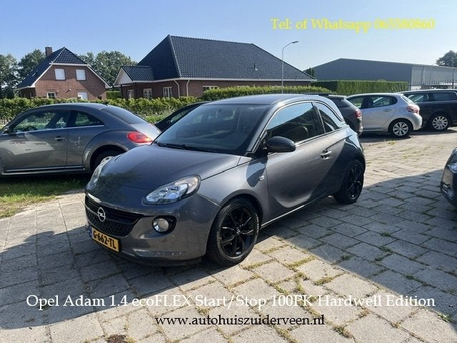 Opel ADAM 1.4 ecoFLEX Start/Stop 100PK Hardwell Edition, Auto's, Voorwielaandrijving, 4 cilinders, 4 stoelen, Automatische klimaatregeling