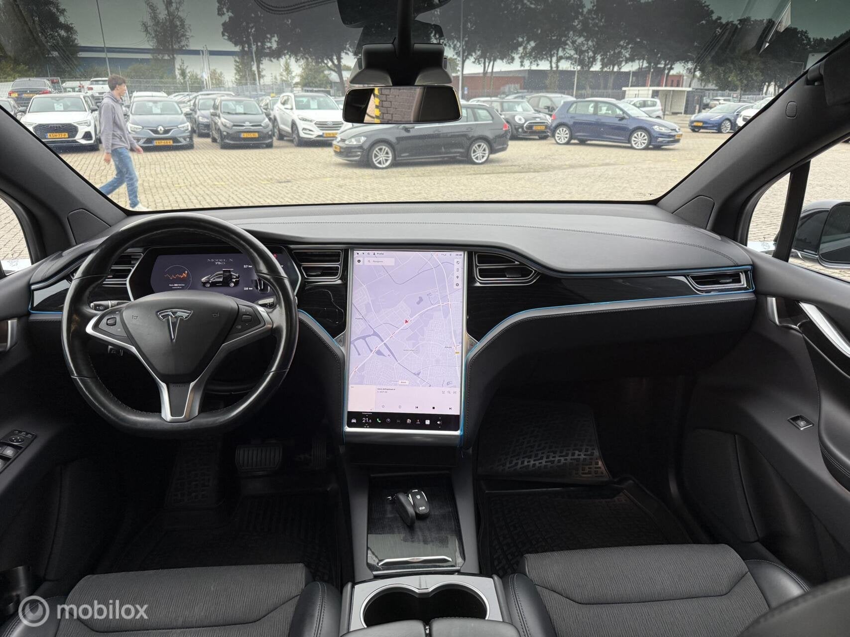 Tesla Model X 75D Base AUTOPILOT | CCS | TREKHAAK, Auto's, Automaat, Model X, Gebruikt, Verwarmde buitenspiegels