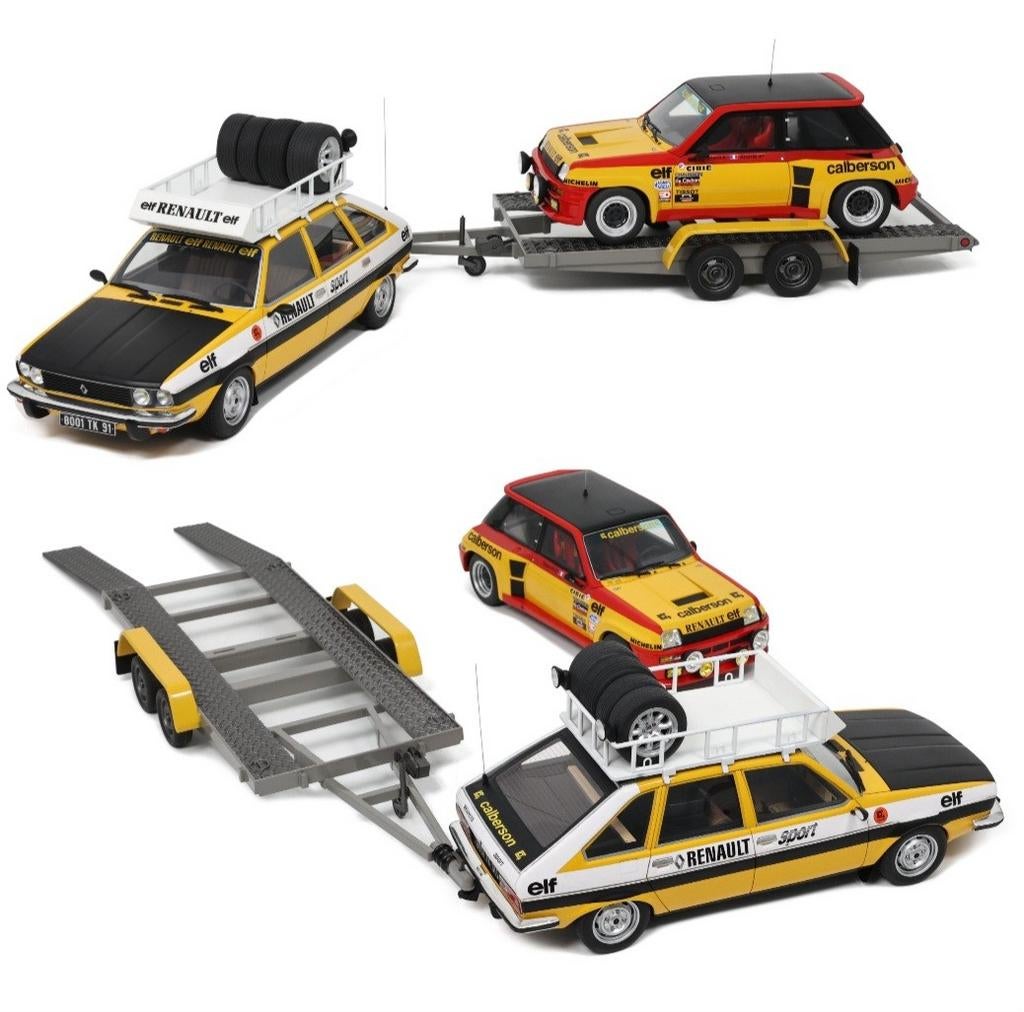 Ottomobile Pack Rallye Renault Rally set 1/2500 1:18 Nieuw, Ophalen of Verzenden, Nieuw, Auto, OttOMobile
