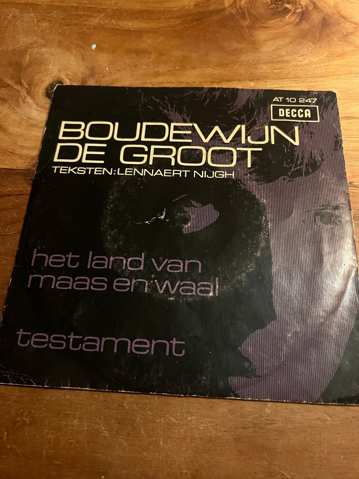 Boudewijn de Groot - Het Land van Maas en Waal / Testament, Gebruikt, 7 inch, Ophalen of Verzenden, Pop