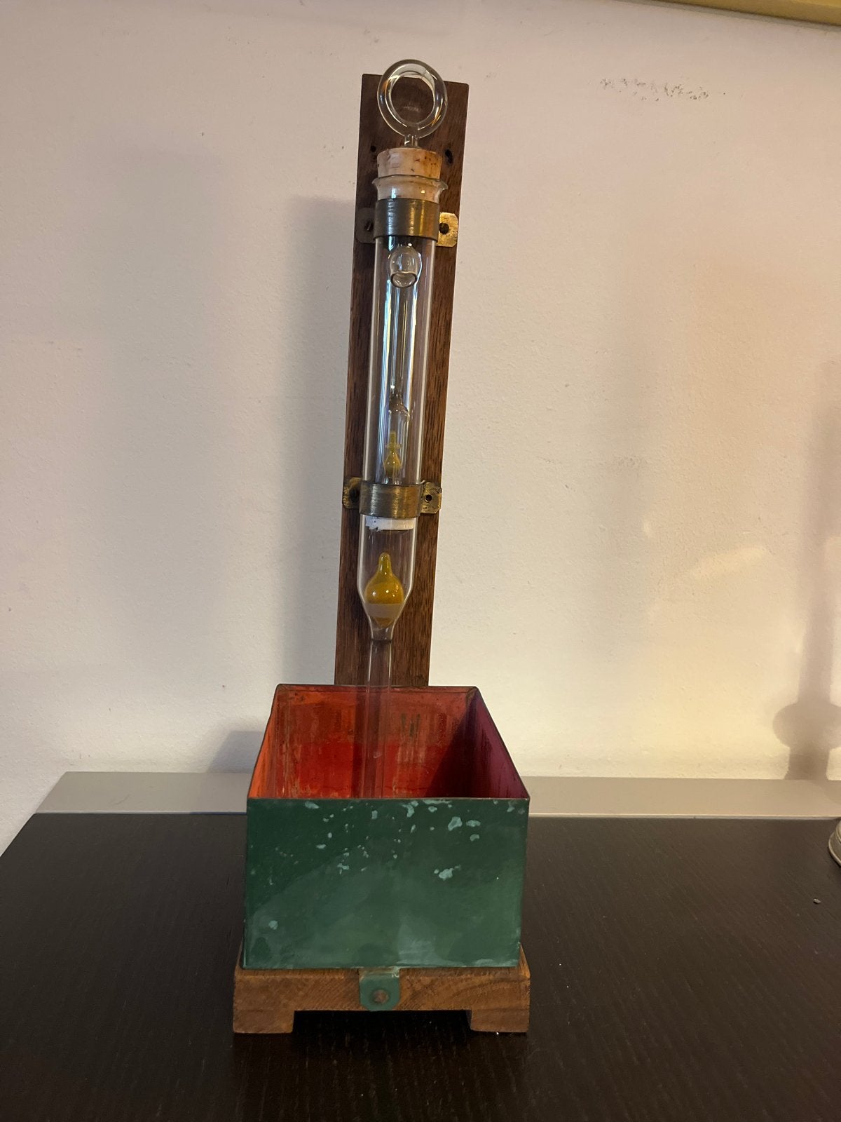 Vintage schoolmodel waterpomp - Breukhoven & Co Rotterdam, Ophalen of Verzenden