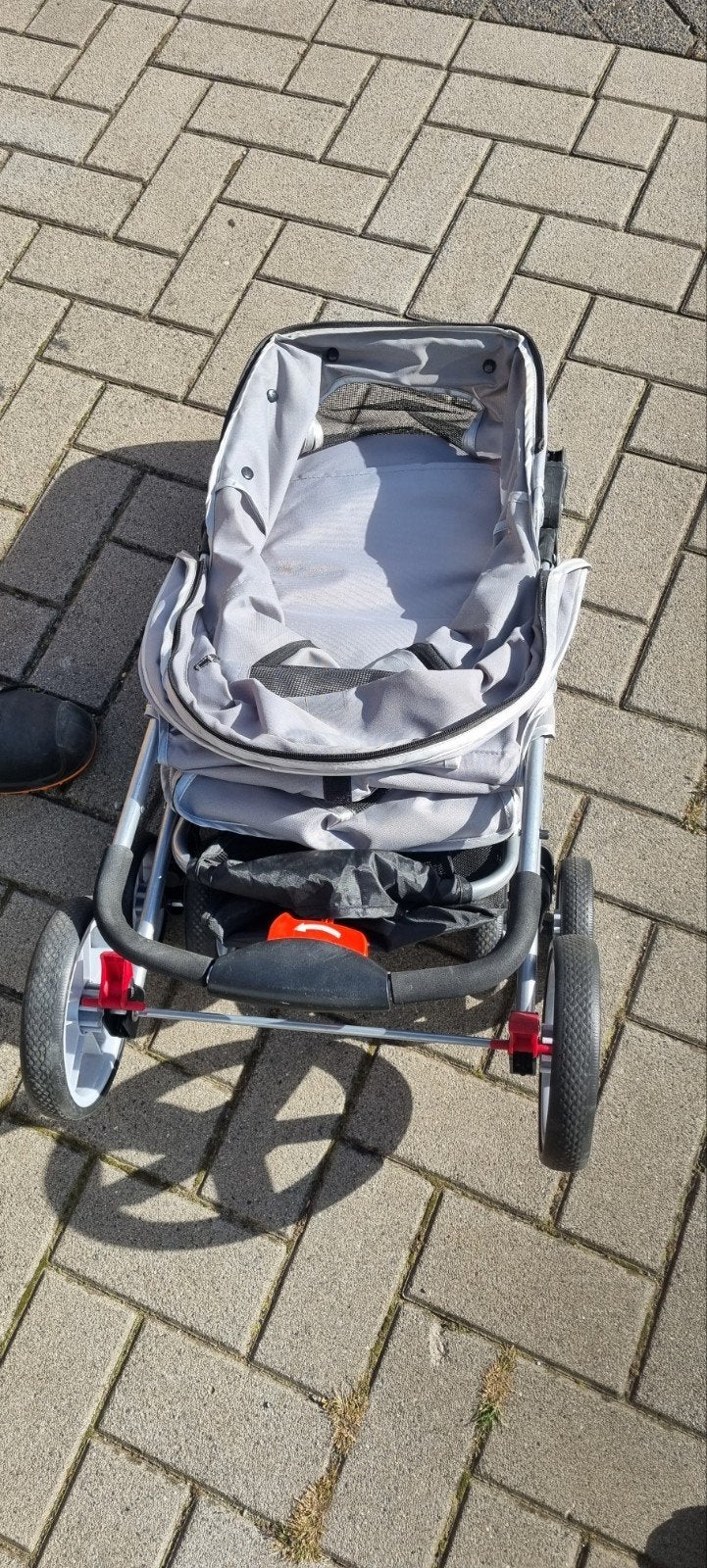 Cabino hondenbuggy grijs, Ophalen of Verzenden, Zo goed als nieuw