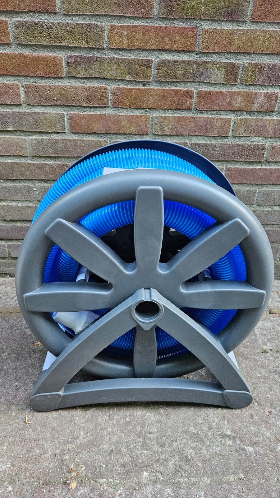Nieuwe Zwembad stofzuigerslang 9m op haspel, Ophalen of Verzenden, Nieuw, Overige typen