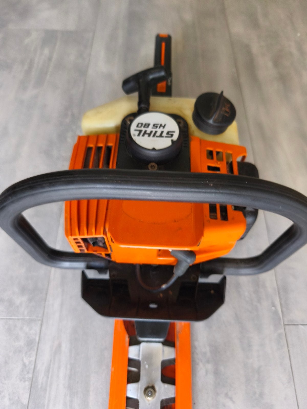 Stihl HS 80 Heggenschaar - Benzine, Ophalen of Verzenden, Gebruikt, Benzine, Stihl