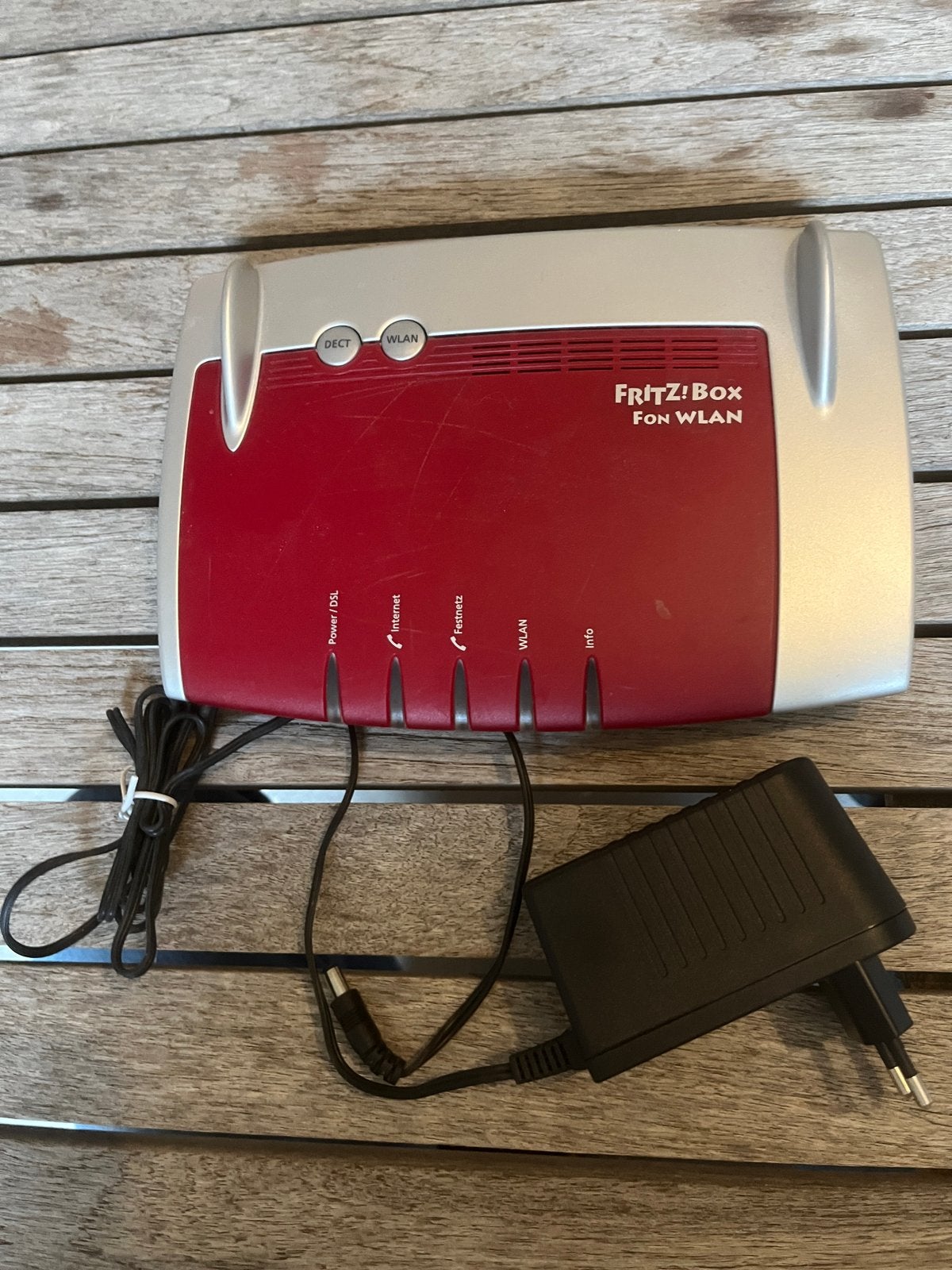 FRITZ!Box Fon WLAN 7390 Router - Goede Staat, Ophalen of Verzenden, Gebruikt, Router